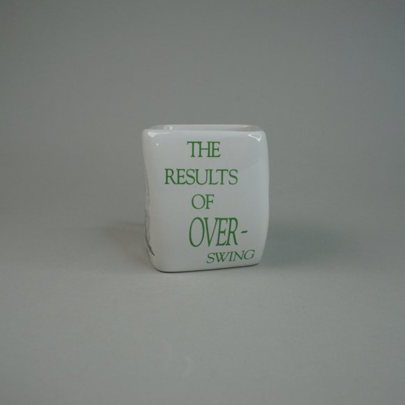 Vintage 90s Funny Golf Gift Mug - Picture 3 of 9